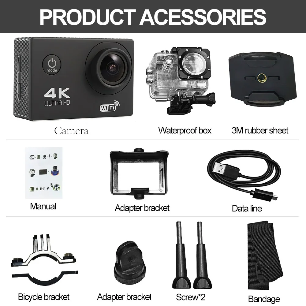 

HD 1080P WI-FI - Sports 4K Mini