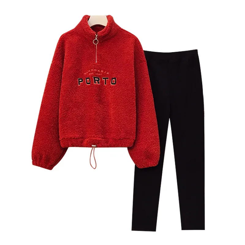 

Autumn Winter Plus Size Slim Lamb Sweater Women Casual Long Sleeve Pullovers Tops Womens