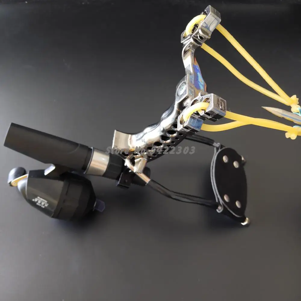 

Hunting Fishing Slingshot Shooting Catapult Bow Arrow Rest Bow Sling Shot Catapult Crossbow Bolt Shooting Fish 2019 New