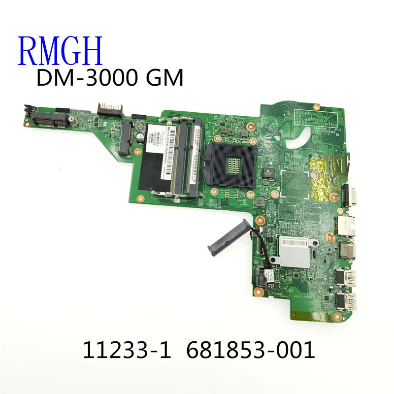 

Материнская плата 681853-001 для ноутбука HP DM4 DM4-3000, 48. 4rg01. 011 HM77 PGA989, полностью протестирована, ОК 1