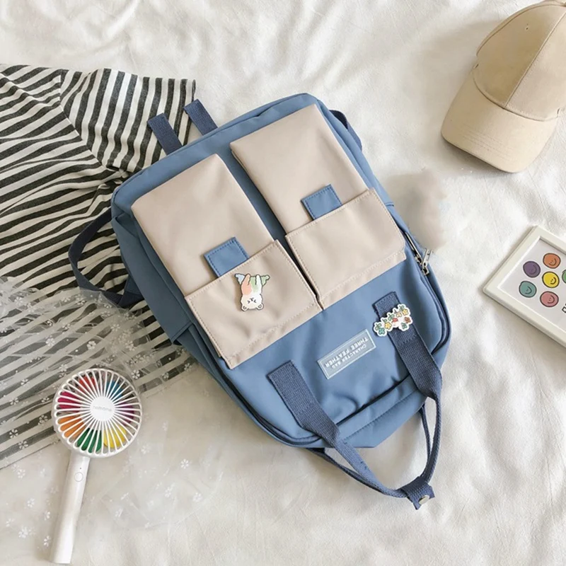 

NEW-Harajuku Junior High School Students Backpack All-Match Backpack Large Capacity