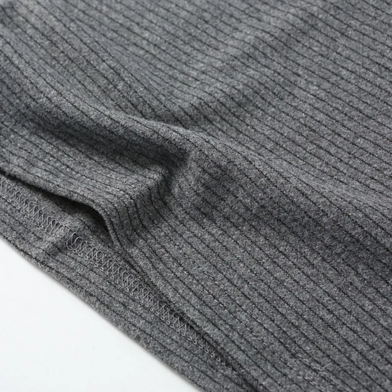 Мужское термобелье в полоску осенне зимние свободные штаны большого размера