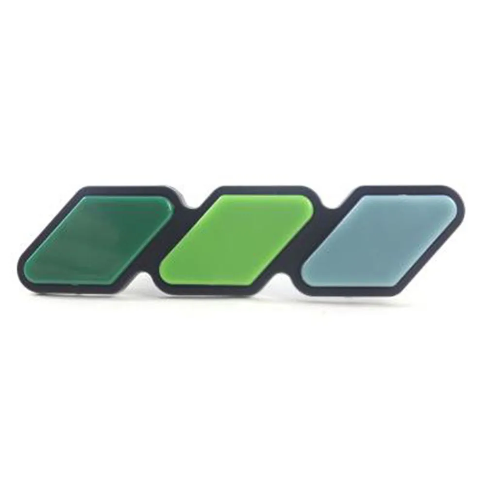 

New Badge Tri-Color Grille 10.1*2.5cm 1pc ABS​ Accessories Emblem Front