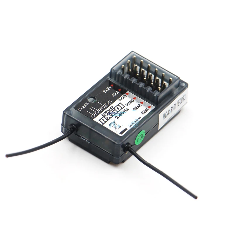 RX601 Walkera DEVO 10CH 7CH receptor de control remoto Original RX601 RX701 RX1002 receptor de Devention para modelo RC Walkera Дрон - Цвет: RX601