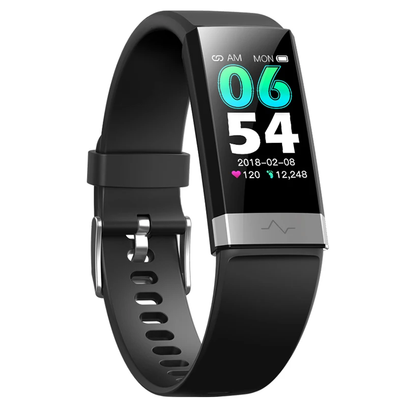 V9 ЭКГ + PPG умный Браслет измеритель артериального давления пульсометр Smartband