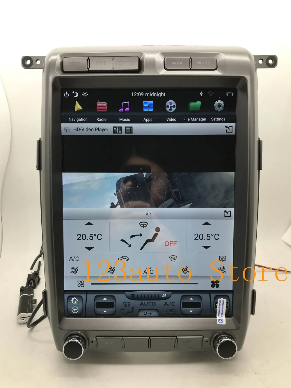 13 дюймов вертикальный экран Tesla стиль Android 8,1 автомобильный DVD gps плеер навигация carplay для Ford F150 2009-2013 радио PX6 рапса авто