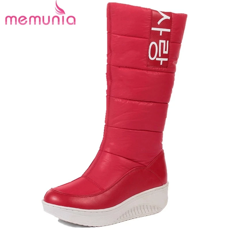 Женские зимние сапоги на танкетке Размеры 35 44|boots wedge|calf bootssnow boots |