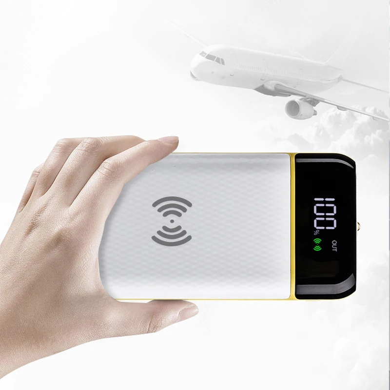 Fast charging wireless mobile power 20000mAh external battery portable phone charger universal 2 USB tablet | Мобильные телефоны и