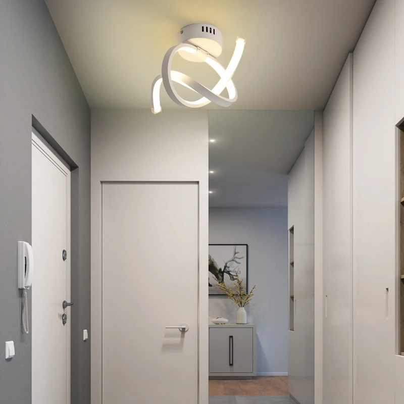 Современный потолочный светильник с поверхностным креплением светодиодный для