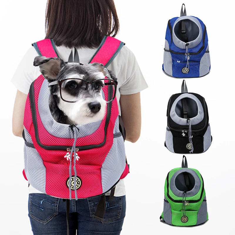 Переноска для собак домашних животных из двойной плечевой Портативный дорожный