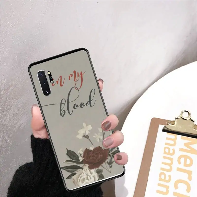 

HTxian 0 Pop singer Shawn Mendes Cover Black Soft Shell Phone Case for note 3 4 5 7 8 9 10 10pro casese 2020