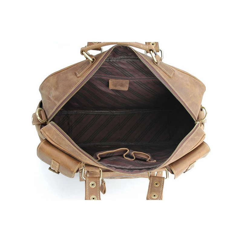 Сумка через плечо Crazy Horse Мужская винтажная из натуральной кожи 3061 | Багаж и сумки