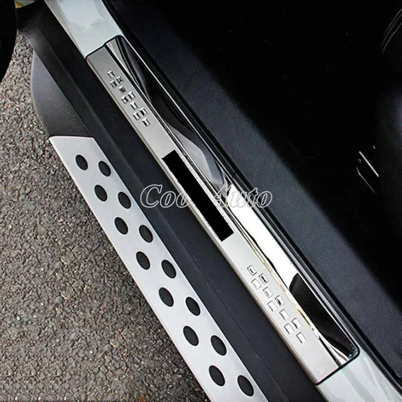 

For Nissan X-Trail T32 2014-2019 High quality Stainless Door Sill Scuff Plate Kick Protector 4pcs