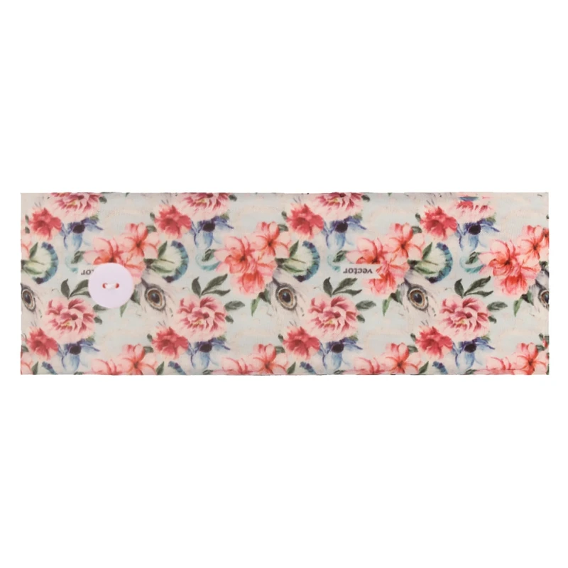 

7 Pcs Suitable for Masks Button Hair Band Running Fitness Sweat-Absorbent Hair Band Out to Wear Outdoor Sports Yoga