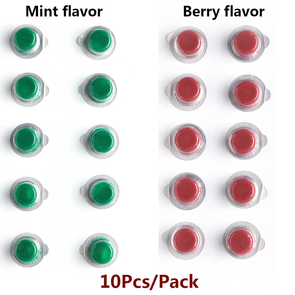 

10 шт., паста для полировки зубов