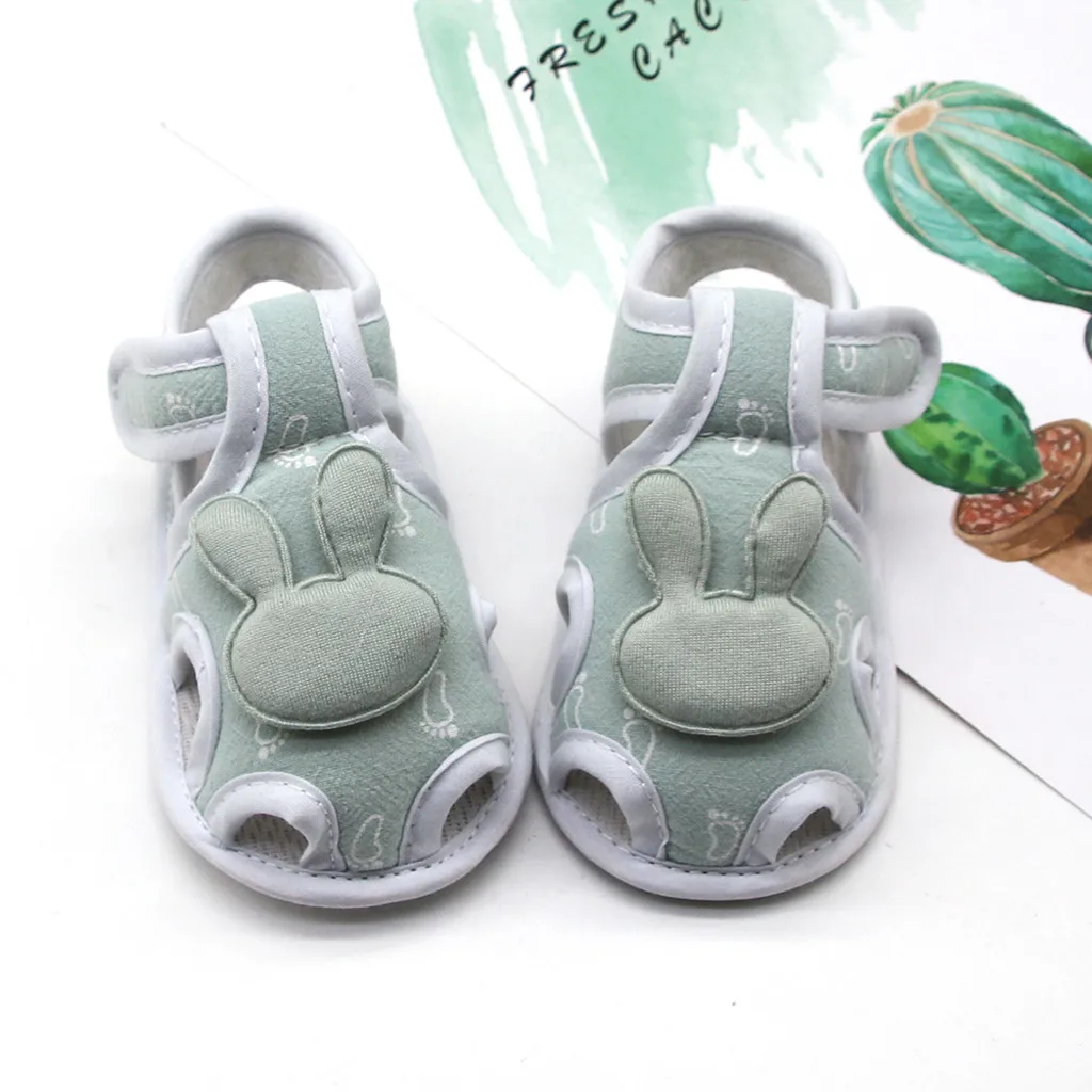 

Printing Rabbit First Walkers Infant Newborn Baby Girls Boy Prewalker Cartoon Single Shoes toddler shoes Non-slip shoes