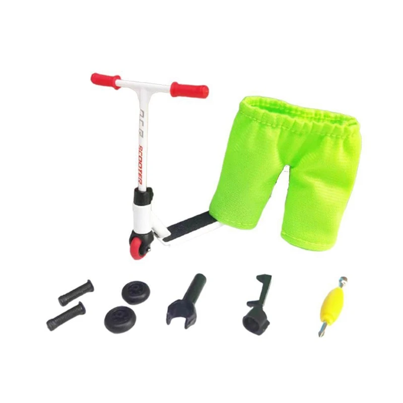 

Mini Skateboard Finger Alloy Finger Scooter Scooter Model Finger Board Accessories Mini Skateboard Finger Toy