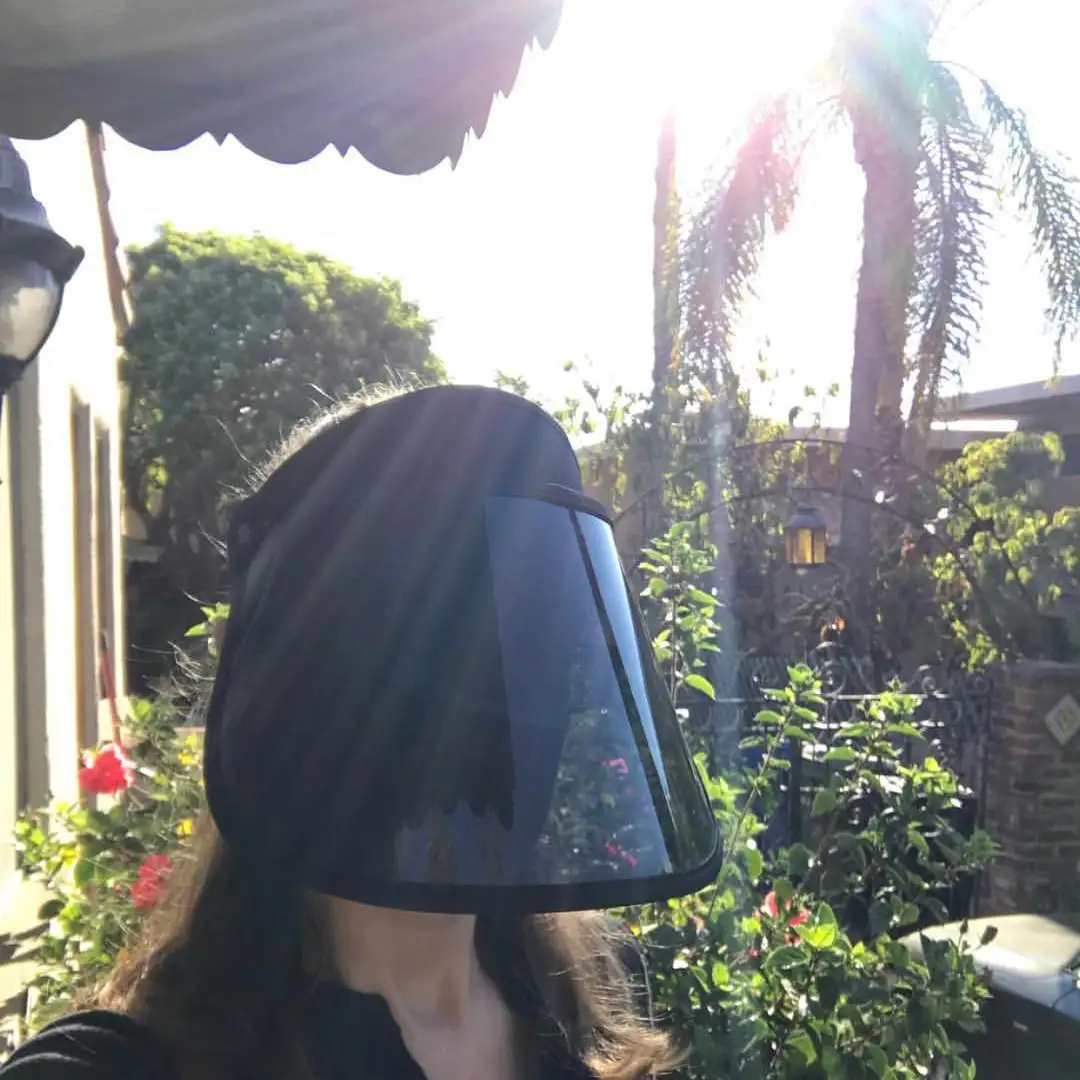 Анти-УФ Летняя женская и мужская шляпа от солнца Цвет прозрачный пустой верхнего