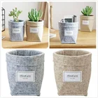 Тканевый цветочный горшок, настольная корзина для хранения, коробка для мелочей, маленькая милая настольная корзина для хранения, сумки для хранения, Органайзер