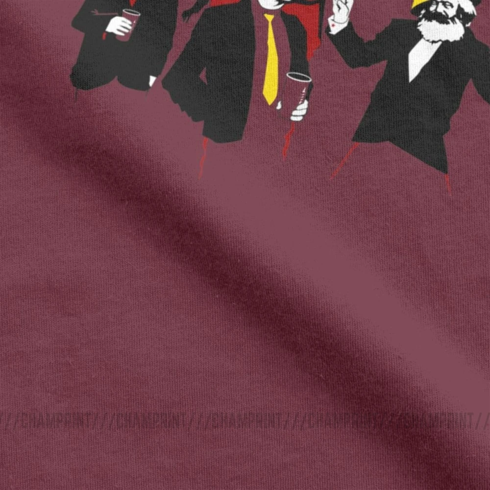 Футболка мужская с эмблемой коммунистивечерние надписью на тему российского