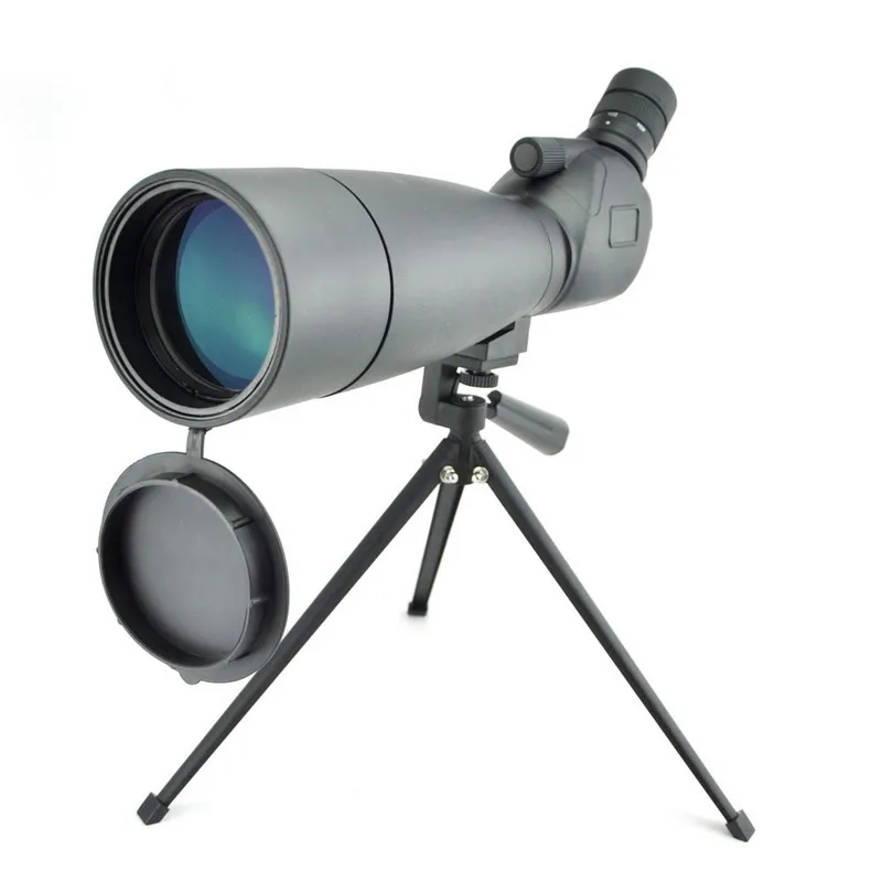 Visionking 20-60x80 Зрительная труба водонепроницаемый дальний зум Bak4 Гольф наблюдение за птицами Охота монокулярный телескоп со штативом