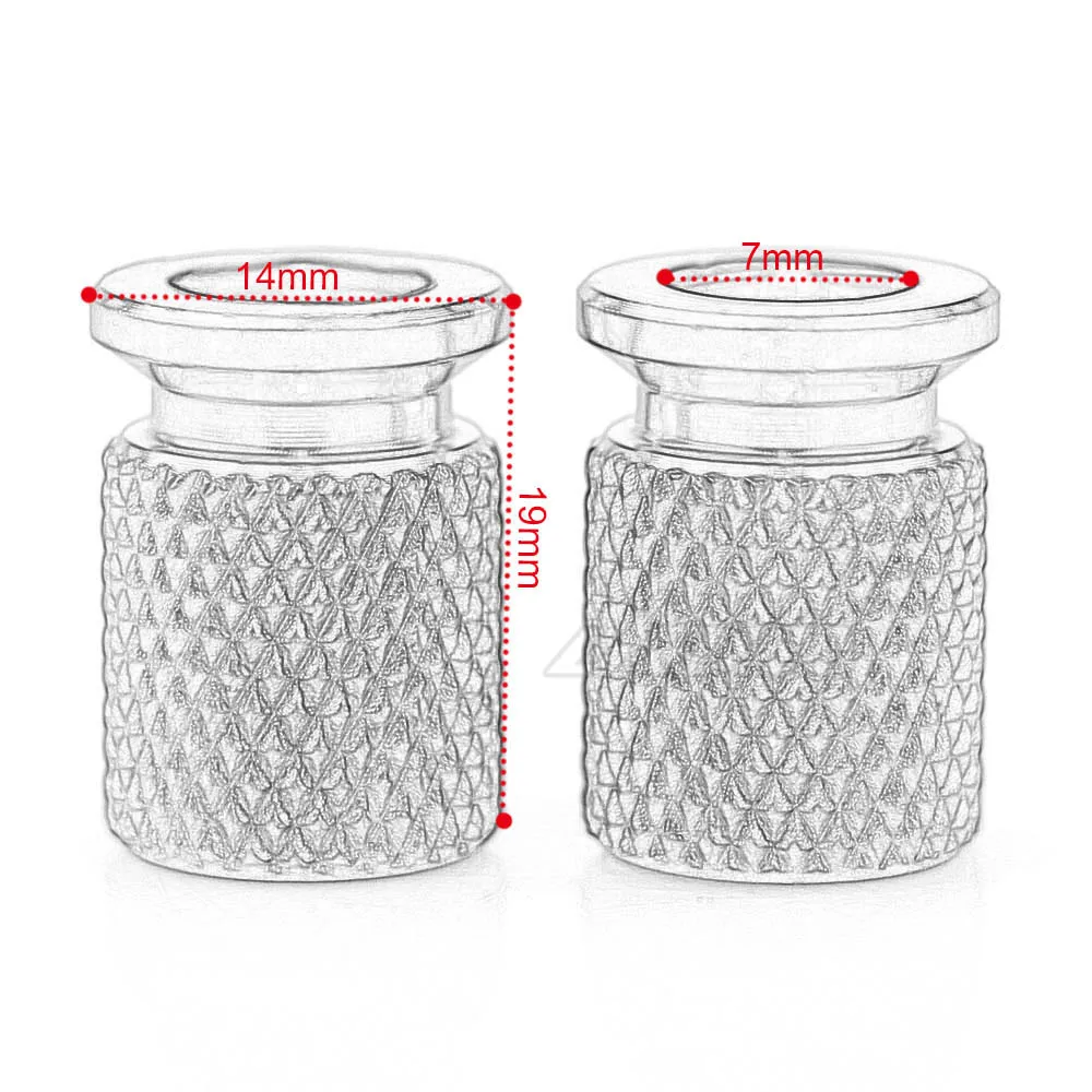 Алюминиевый шинный клапан с ЧПУ крышка воздушного порта аксессуары для