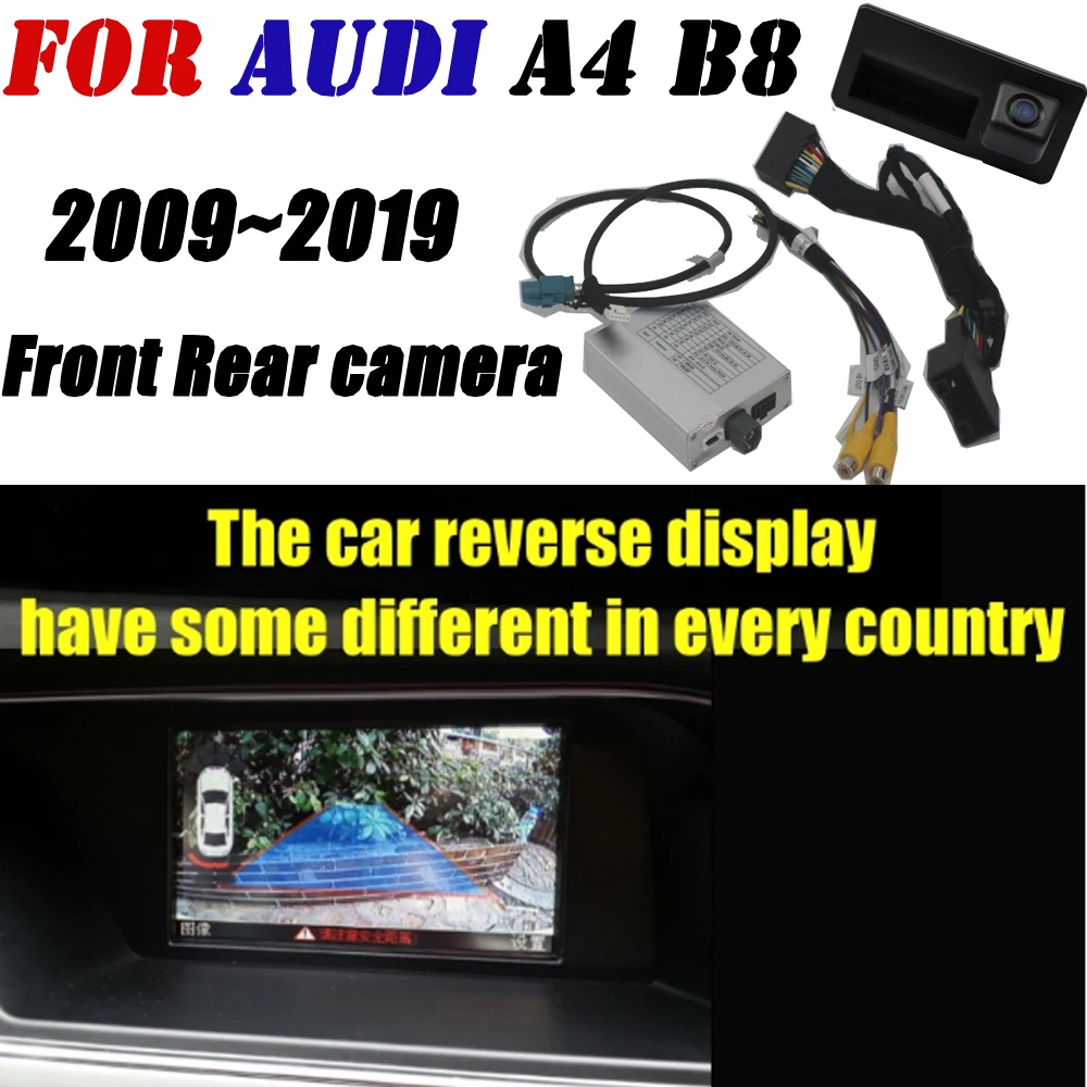 Адаптер для передней и задней камеры Audi MMI 2G/3G A4 B8 2009 ~ 2019|Кабели адаптеры разъемы| |