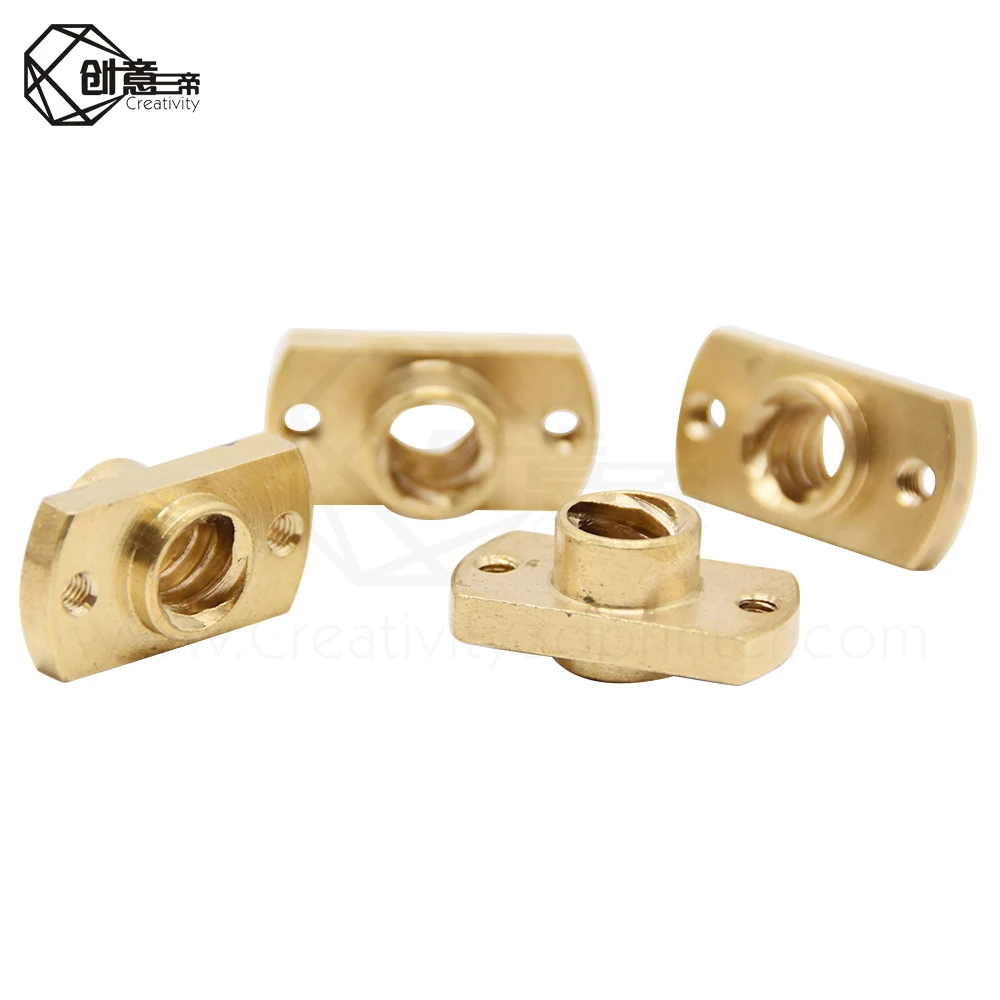 1PC Lead 8MM 365/400/515MM Ender-3 V2 Z axis Rod Screw+brass nuts for Ender6 CR-10S CR-10 CREALITY 3D Printer Parts | Компьютеры и
