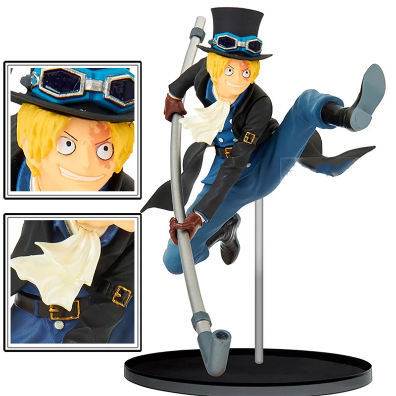 

16Cm Anime Figure One Piece Figure Running Modeling Sabo Action Figure Figural Figurine Models One Piece Figural Pvc Toys Gifts