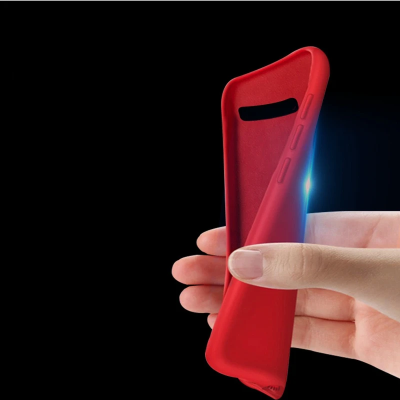 HTMOTXY жидкий силикон тонкая задняя Capa Funda для samsung A50 A70 A40 A10 A20 A30 A80 A60 S10 Lite S8 S7 S9 Plus Note 8