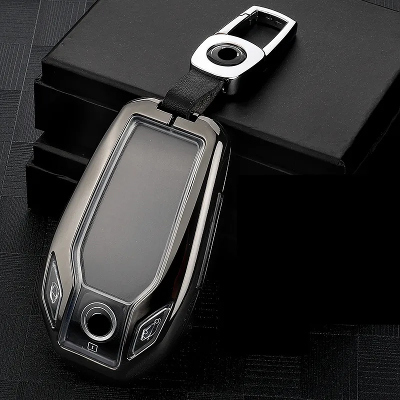 

Car Key Case LED Display Key Cover Car Styling For BMW 5 7 Series G11 G12 G30 G31 G32 I8 I12 I15 G01 X3 G02 X4 X5 G07 X7 Type C
