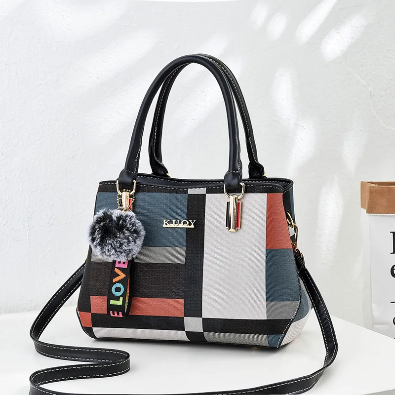 

YINGPEI Women Bag Vintage Casual Tote Top-Handle Women Messenger Bags Shoulder student Handbag Purse Wallet Leather 2022 New