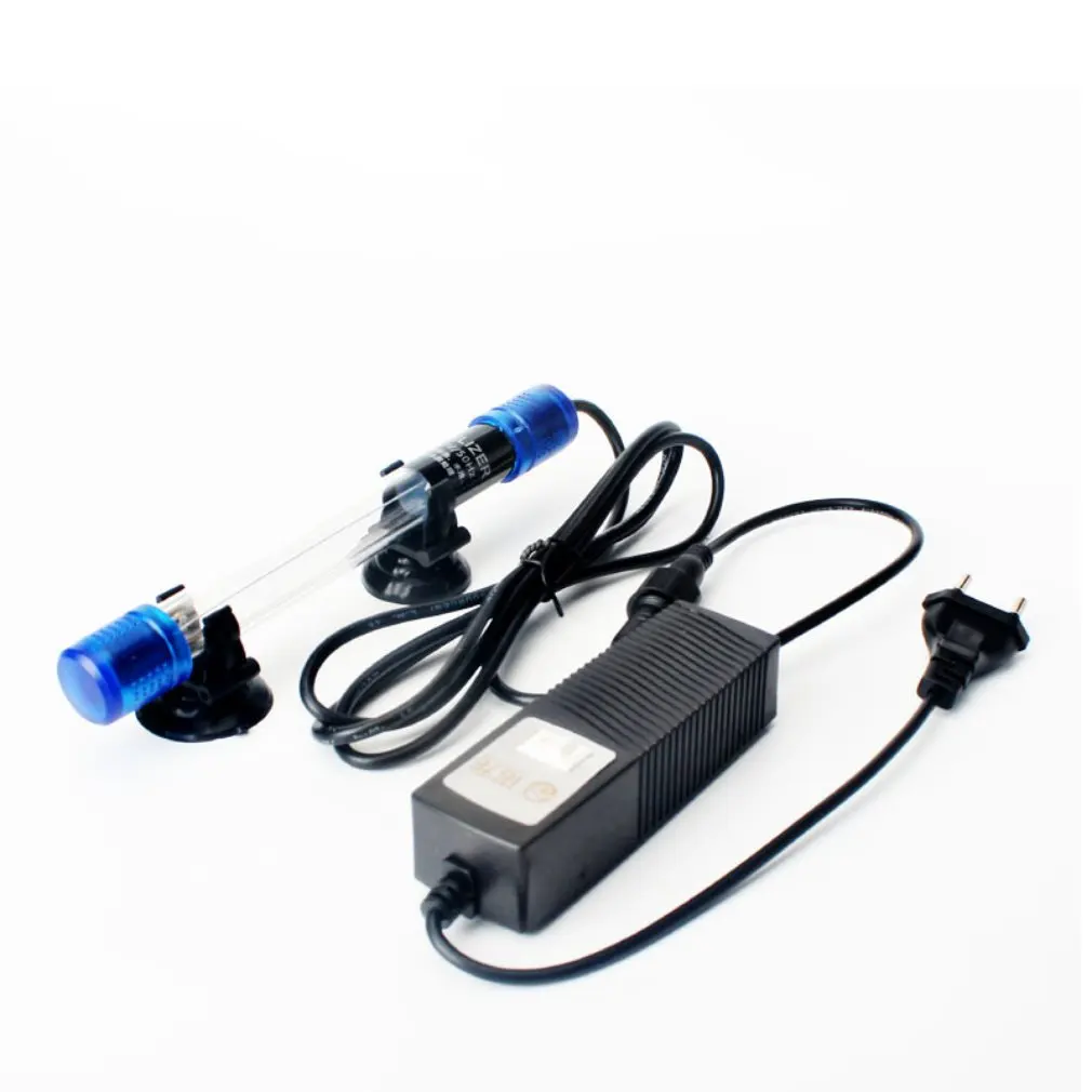 7W Hot 5 Types UV Germicidal For Aquarium Ultraviolet Sterilizer Lamp Submersible Diving Radiation-resistant Fish Reef Coral Tank - Цвет: 7W