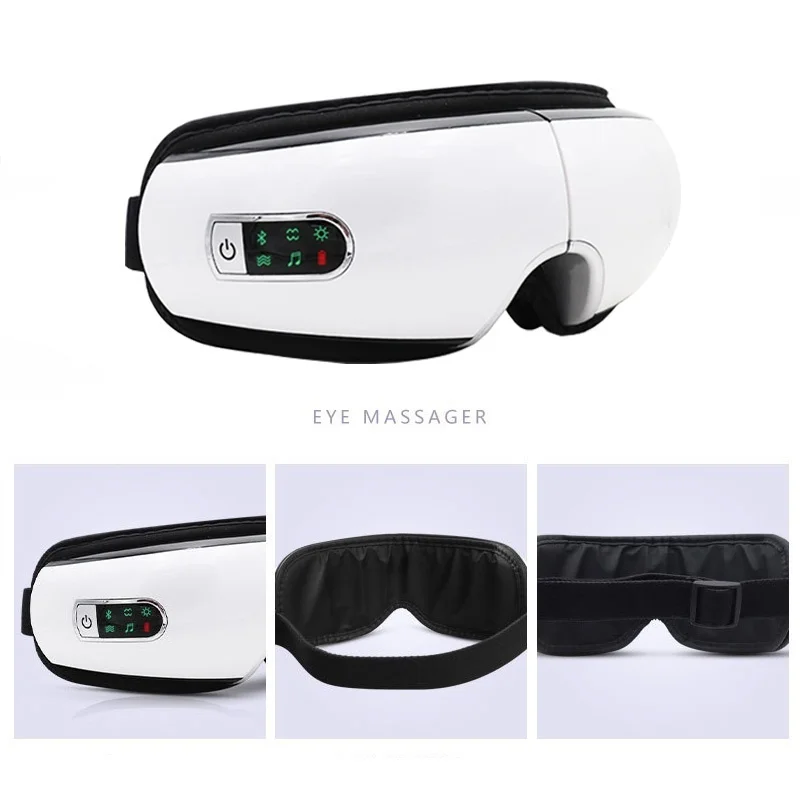 

New Wireless Bluetooth Eye Massager Electric Eye Massage Instrument Steam Hot Compress Eye Massage Eye Protector