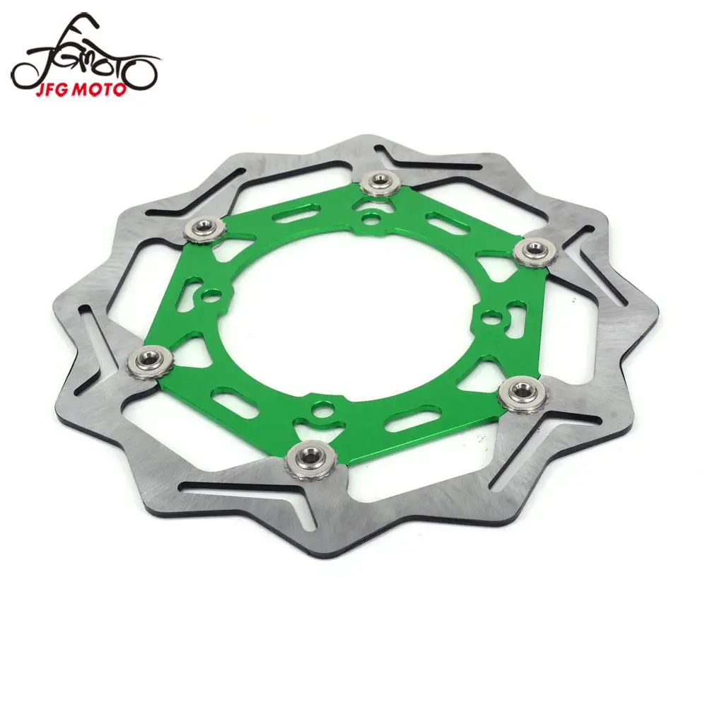 

For KAWASAKI KX125 KX250 2006-2008 KX250F KX450F 2006-2015 KLX450R KX 125 250 250F 450F 270MM Front Floating Brake Disc Rotor