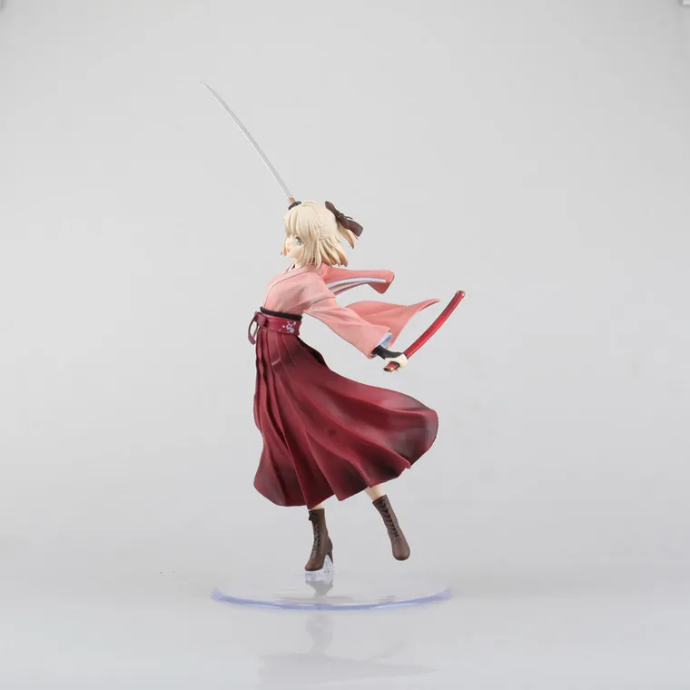 1/8 Масштаб Аниме Fate KOHA ACE экшн фигурка Okita Souji Sakura Saber Dress версия модели коллекция