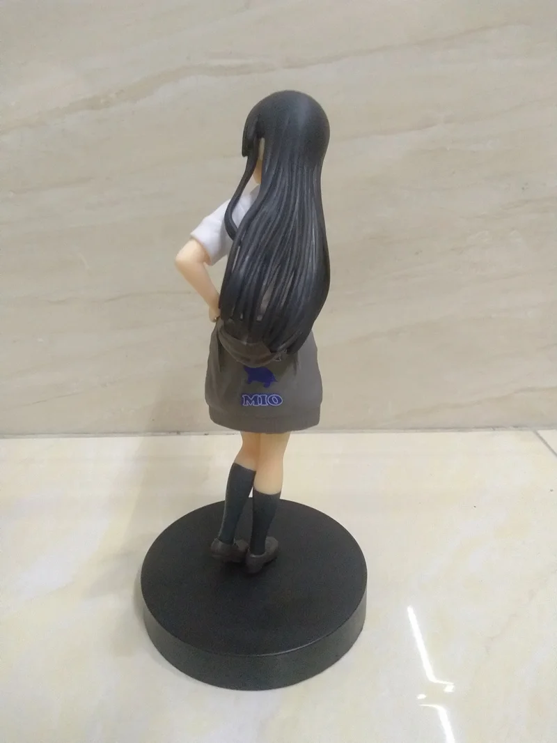 Аниме K ON! Экшн фигурка Akiyama Mio 5th Ver ПВХ Коллекционная модель кукла игрушка 18