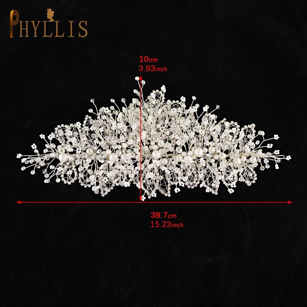 

AS245 Luxury Headband Tiara Crown Diadem Wedding Giveaway Gift Headwear Set Bridal Rhinestone Headpiece King Crown