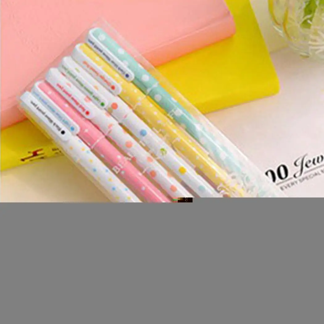Милая Шариковая ручка с мультяшным принтом для дома офиса школы канцелярские