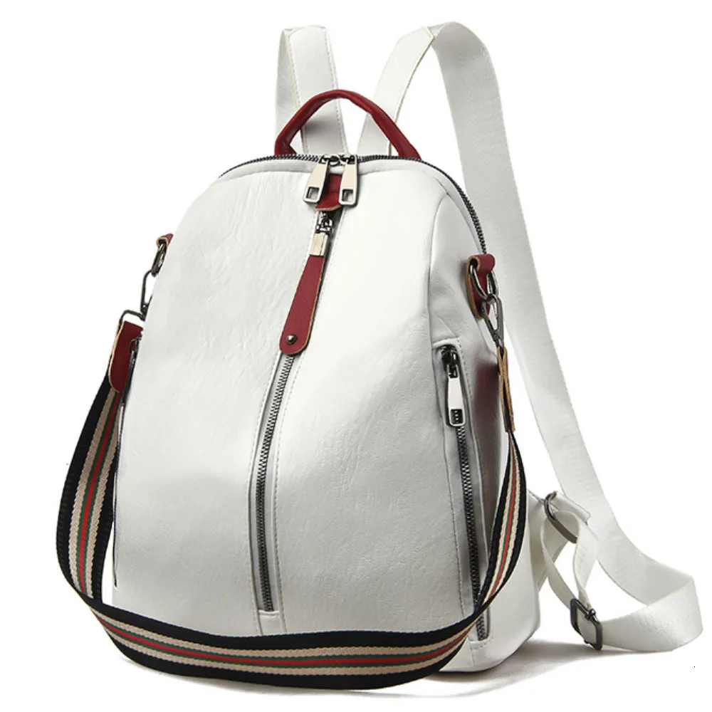 Women Backpack Female High Quality Soft Leather Book School Bags For Teenage Girls Sac A Dos Travel Back pack Rucksacks Mochilas | Багаж и