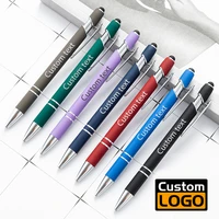 capacitive stylus multifunctional metal neutral pen touch screen pen business advertising custom logo student supplies wholesale
