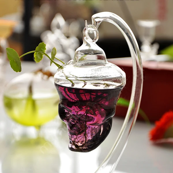 Ваза для цветов прозрачный подвесной стеклянный завод расслабляющий подарок