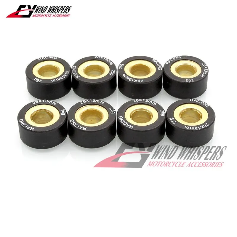 8 шт. вариатор для мотоцикла скутера роликовый шкив сцепления приводной бусина