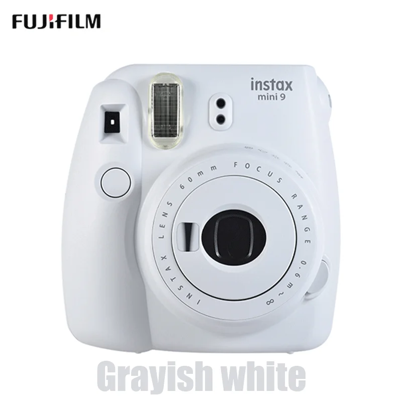 mini 9 Grayish White 5 цветов Fujifilm Instax polaroi Mini 9 мгновенная камера Mini7c instantanea фото камера Мальчик девушка романтический подарок - Цвет: mini 9 Grayish White