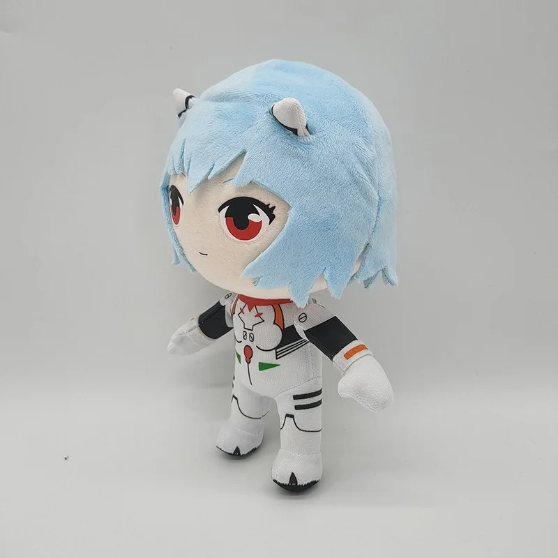 

22cm Cute Ayanami Rei Plush Dolls Cartoon Japan Anime Plush Toys Kawaii Evangelion Plush Dolls EVA Soft Stuffed Room Decor Gifts