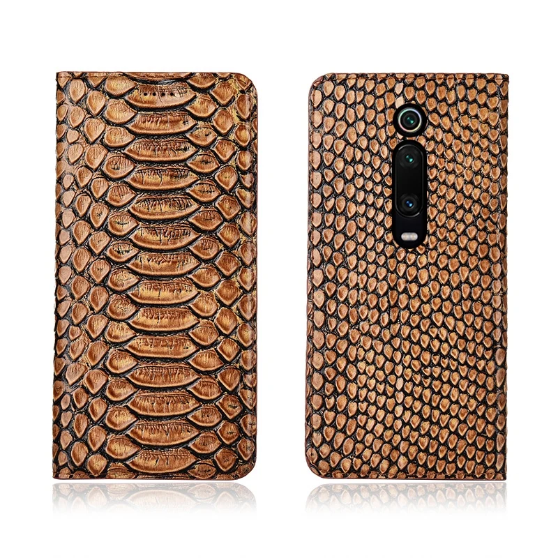 High-end Genuine Leather Business Phone Cover Card Holder For Xiaomi Redmi K20 Pro Case Mi9T Stand Coque | Мобильные телефоны и