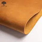 Кусок из дубленой кожи высшего качества, сделай сам, натуральная кожа, натуральная воловья кожа, желто-коричневая кожа