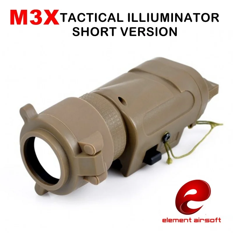 Element Airsoft L-3 M3X Тактический Светильник ИК-подсветкой светодиодный вспышка