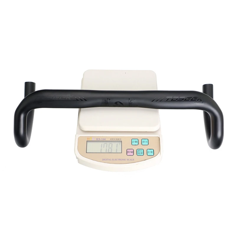 Полностью углеродное волокно руль для шоссейного велосипеда черный прочный