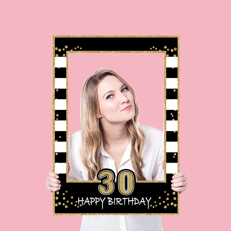 Реквизит для Фотокабины на тему празднования 30-го дня рождения Chicinlife рамка